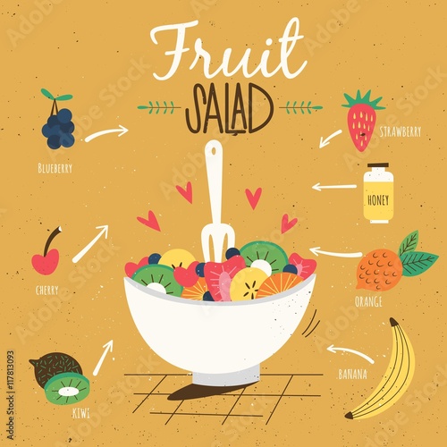 Fruit salad recipe