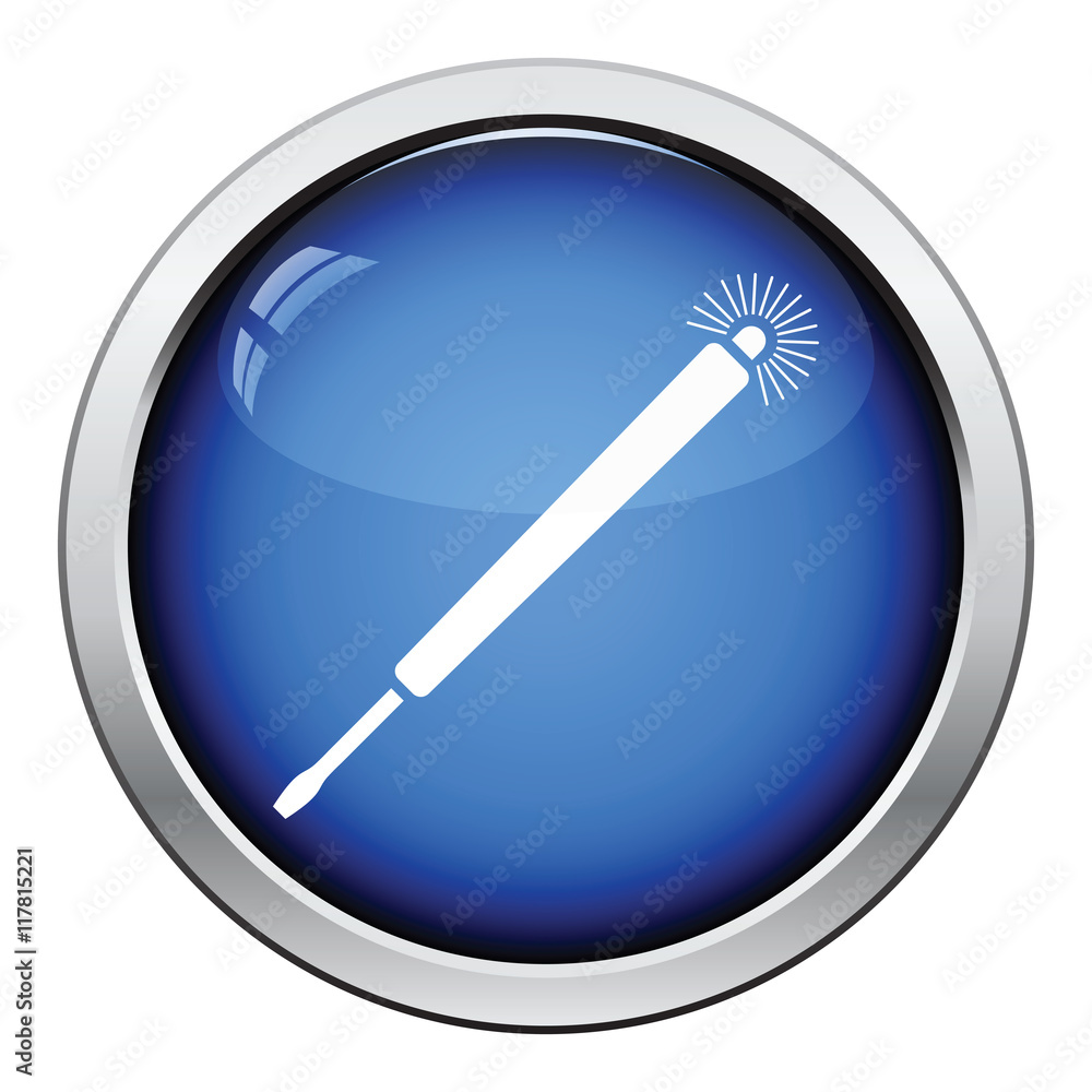 Electricity test screwdriver icon Electricity test screwdriver icon