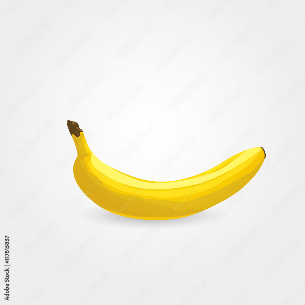 One ripe banana