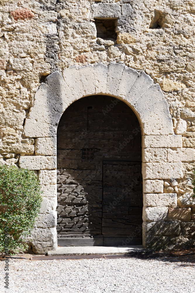 Porte château