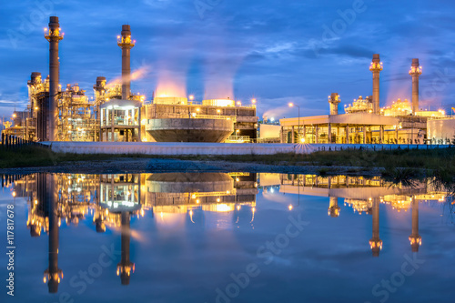 Reflection Gas turbine electrical power plant 