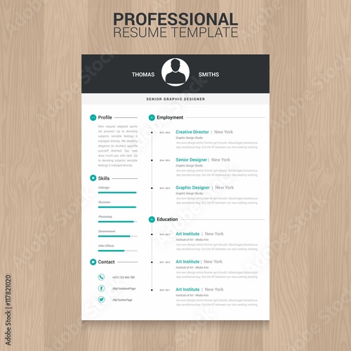 Professional resume template