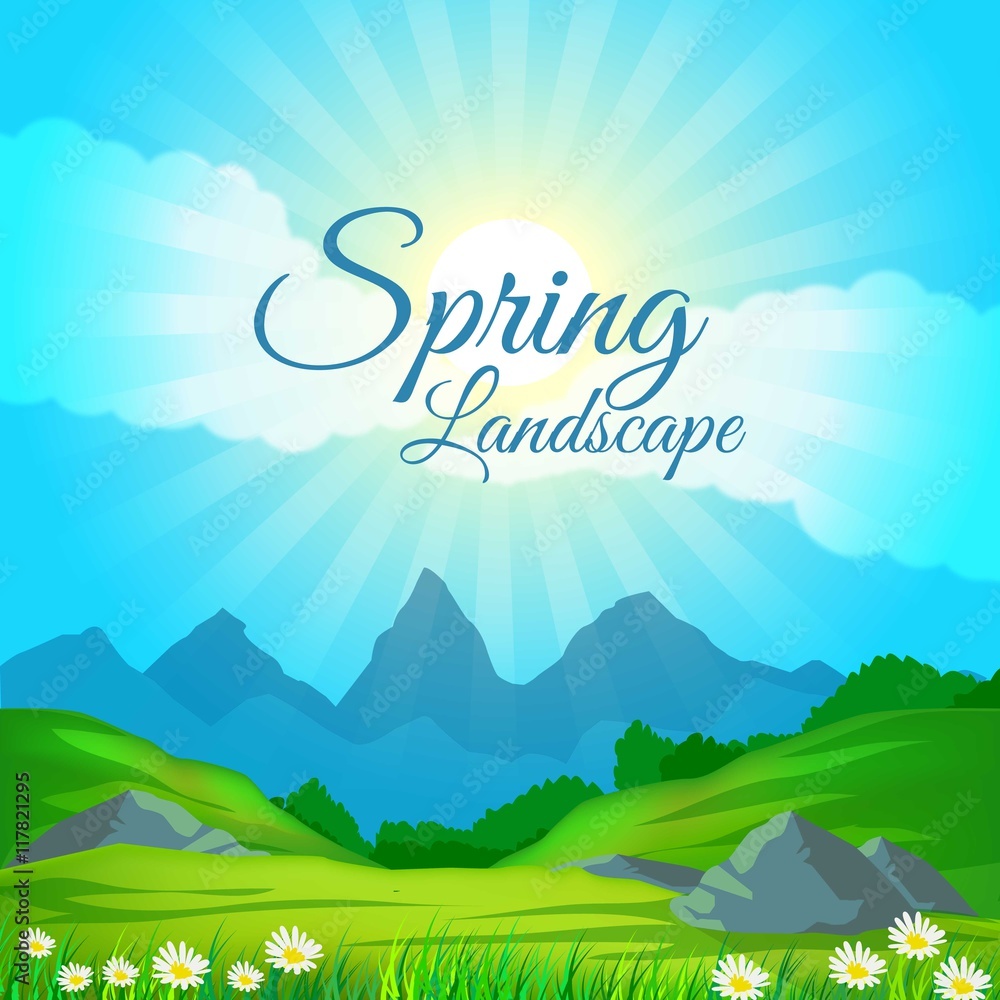 Spring landscape 