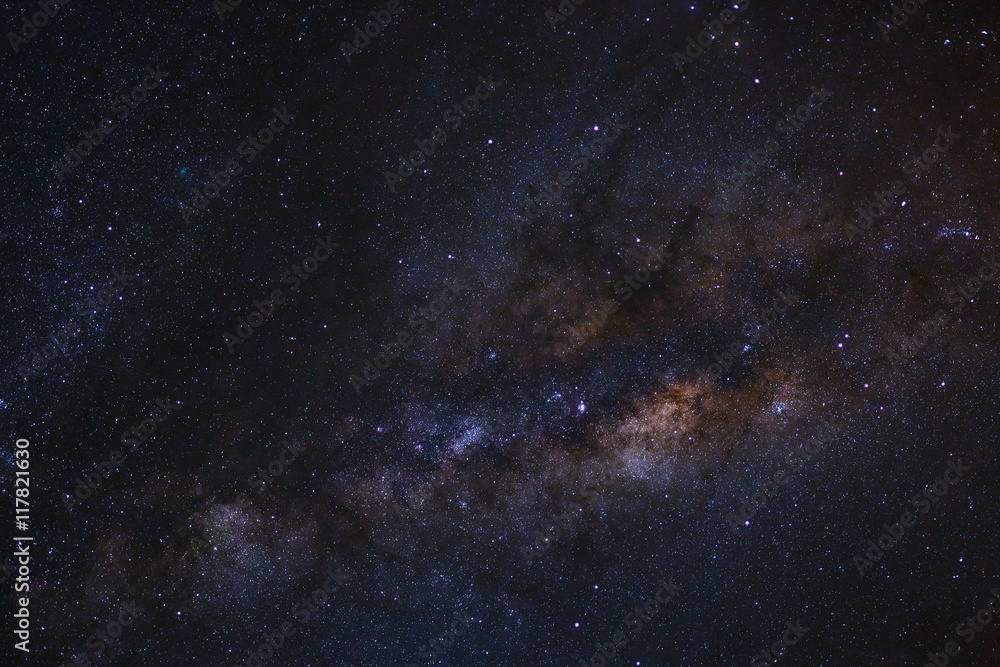 Fototapeta premium Milky way galaxy with stars and space dust in the universe.Comet