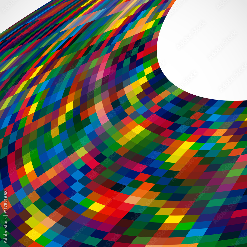 Obraz premium Multicolor abstract background with bright elements for design.