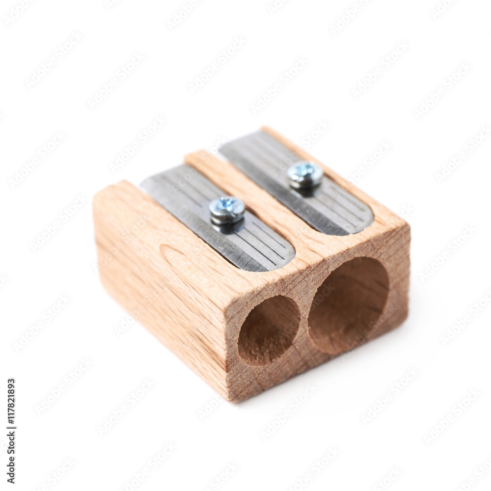 Pencil sharpener isolated Pencil sharpener isolated