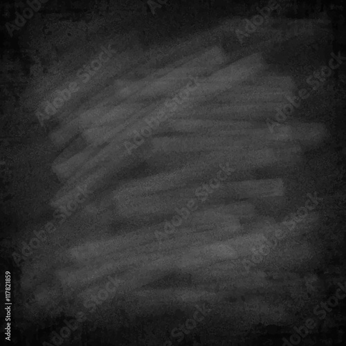 Blackboard with smudges