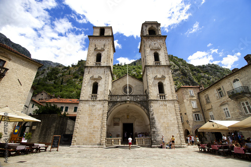 Cathderal of St. Tryphon, Kotor, Montenegro photo
