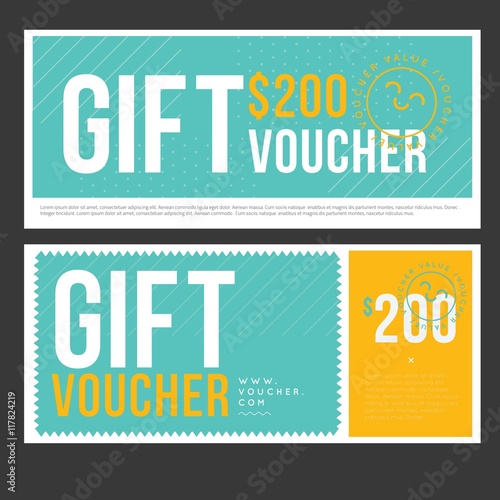 Flat gift voucher pack