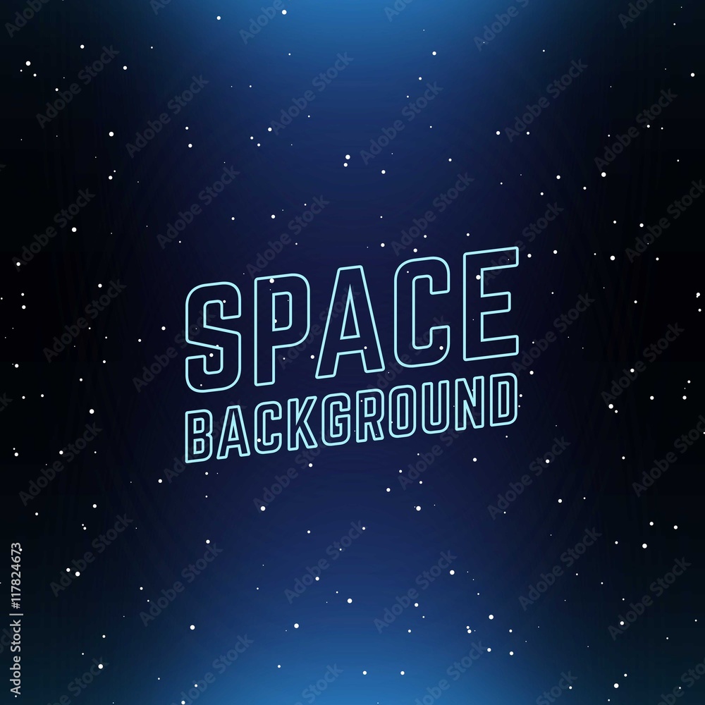 Dark background of space