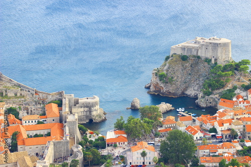 Forts Lovrijenac and Bokar in Dubrovnik, Croatia