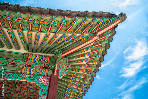 Traditional Architecture of Korean Roof Eaves