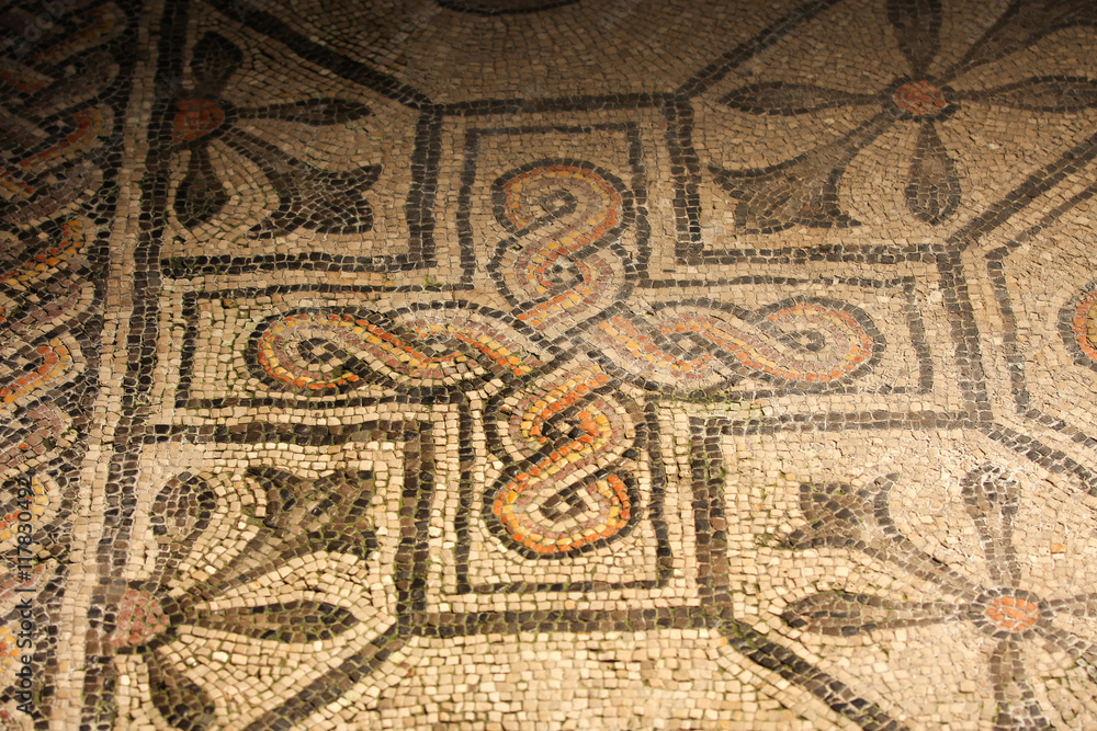 Floor mosaic Basilica di Santa Maria Assunta