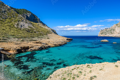 Cala figuera at cap formentor - beautiful coast and beach of Mallorca, Spain © Simon Dannhauer