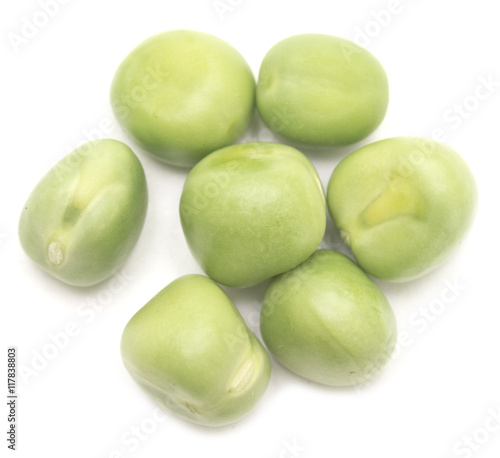 Wallpaper Mural green peas on white Torontodigital.ca