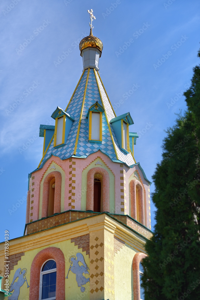 Paraskeva Church. Russian eclecticism architecture