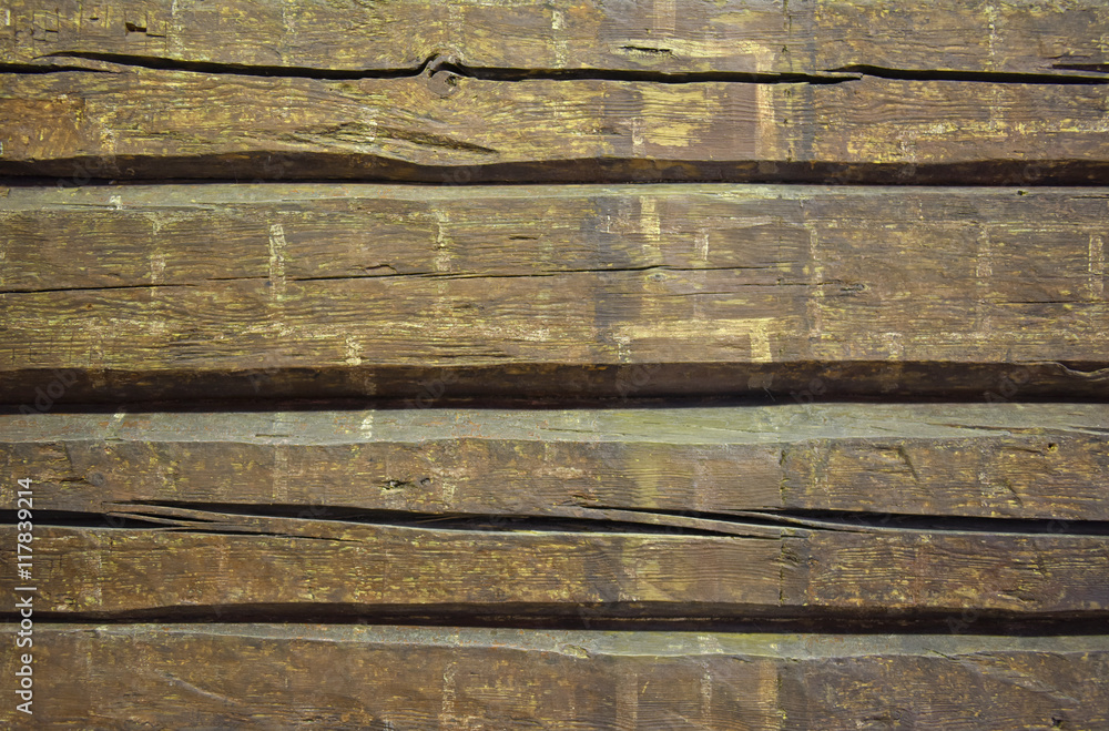 Fototapeta premium Abstract background, dark wood texture.