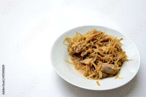 Stir-fried Pork with ginger