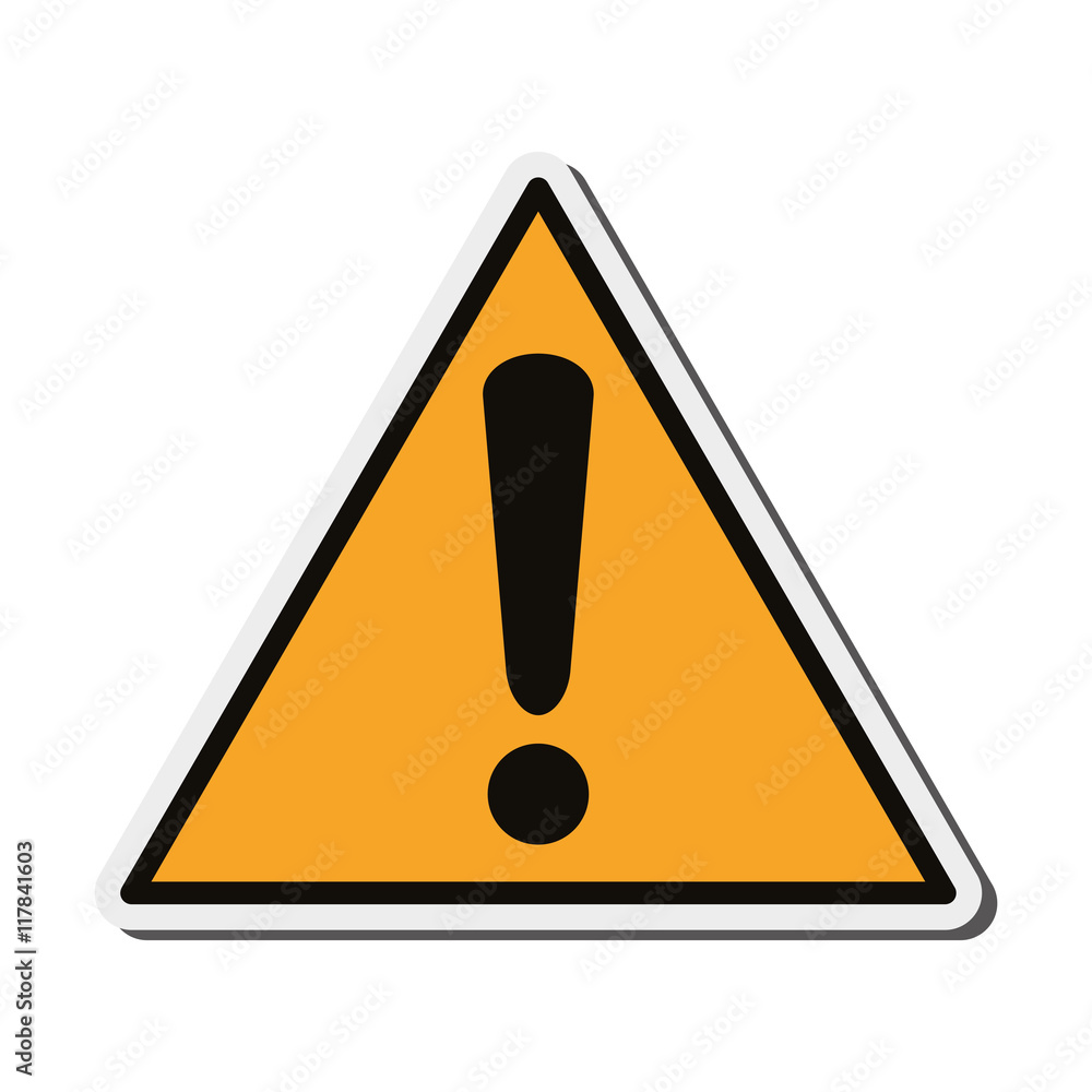 flat design warning sign icon vector illustration flat design warning sign icon vector illustration
