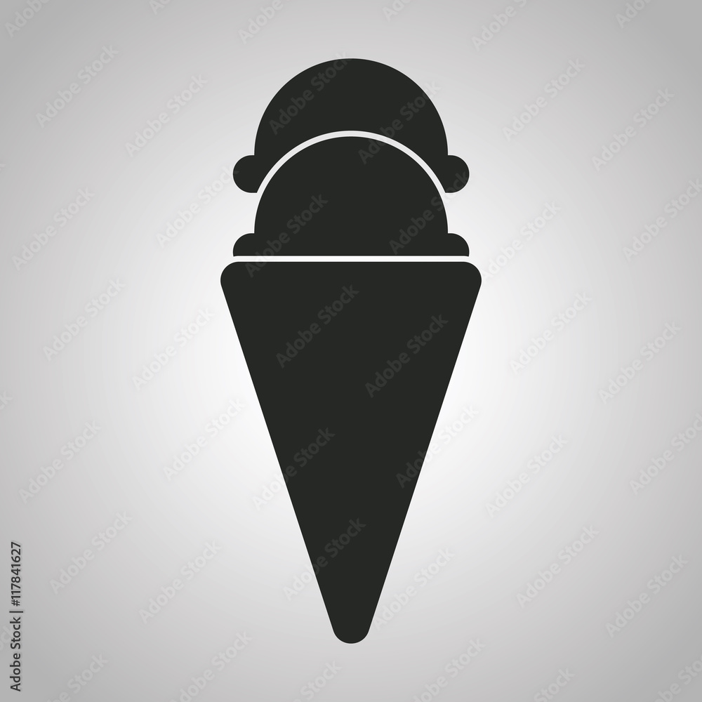 ice cream cone icon ice cream cone icon