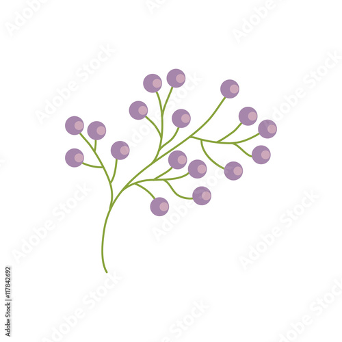 flower garden floral nature plant icon. Isolated and flat illustration. Vector graphic