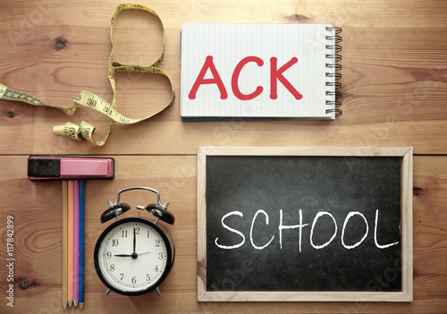 Back to school background