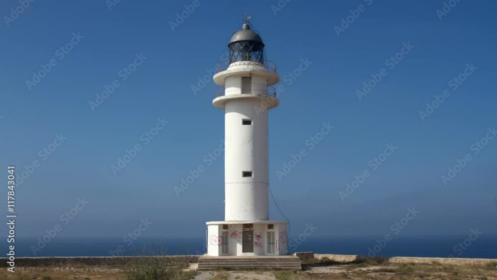 Es Cap de Barbaria lighthouse in formentera Es Cap de Barbaria lighthouse in formentera