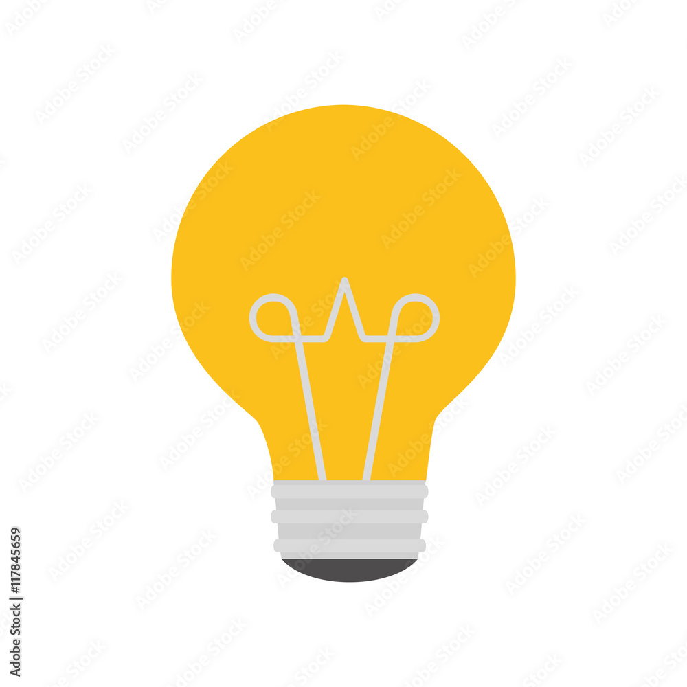 light bulb power energy electricity icon. Isolated and flat illustration. Vector graphic light bulb power energy electricity icon. Isolated and flat illustration. Vector graphic