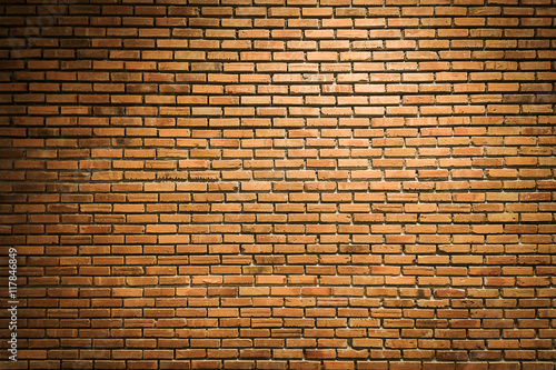 Background of old vintage brick wall
