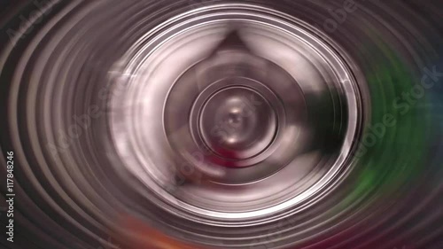 Centrifugal Rinsing Phase Of Washing Machine
