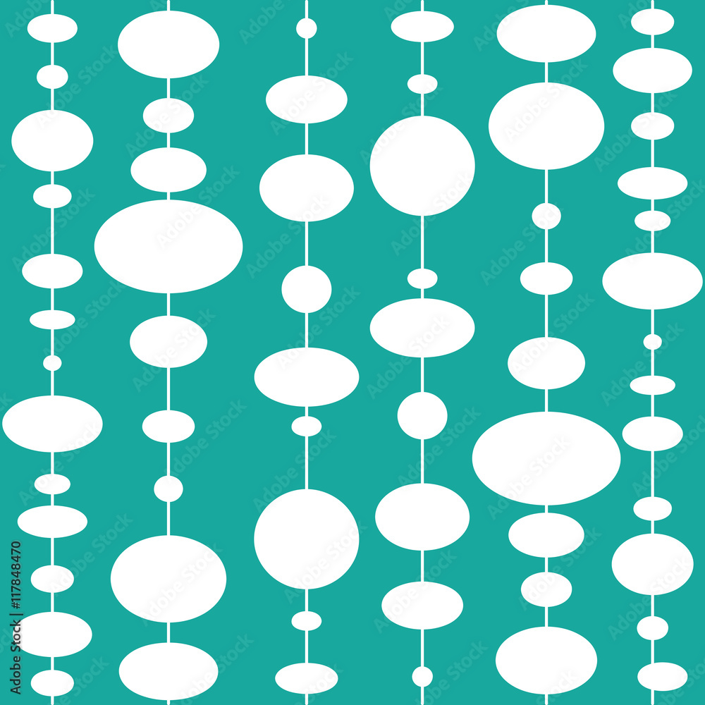 Vector Blue ann White Polka Dot Seamless Pattern. Abstract backg Vector Blue ann White Polka Dot Seamless Pattern. Abstract backg