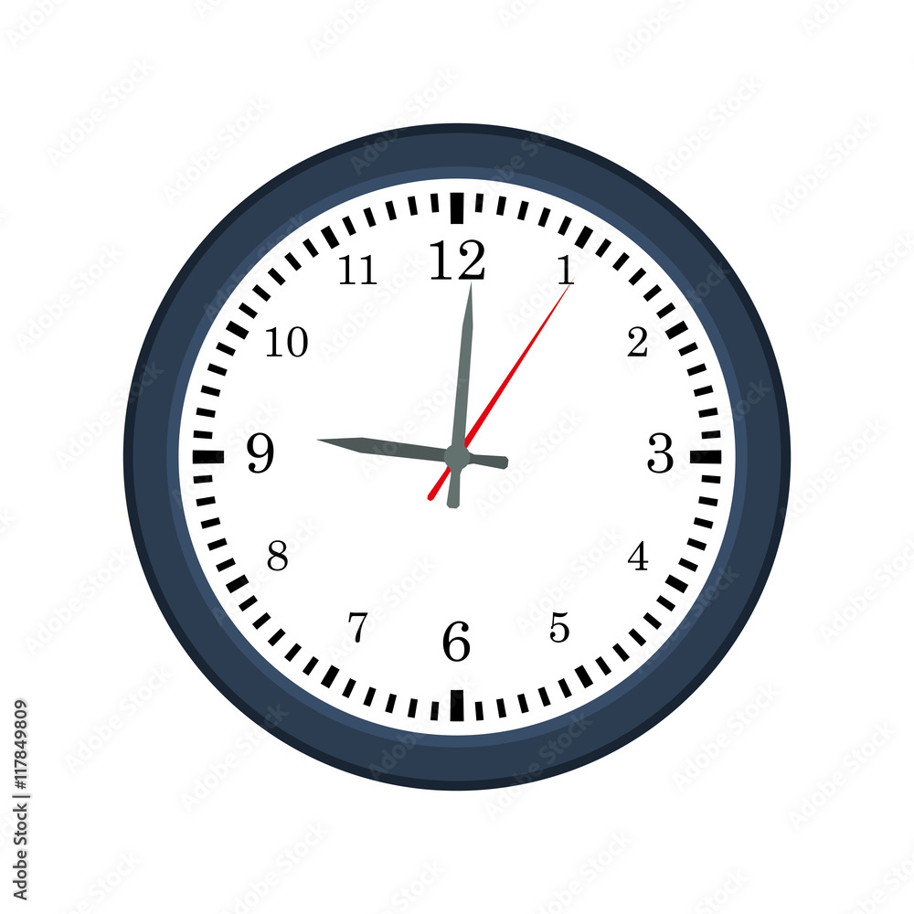 clock traditional time instrument icon. Isolated and flat illustration. Vector graphic clock traditional time instrument icon. Isolated and flat illustration. Vector graphic