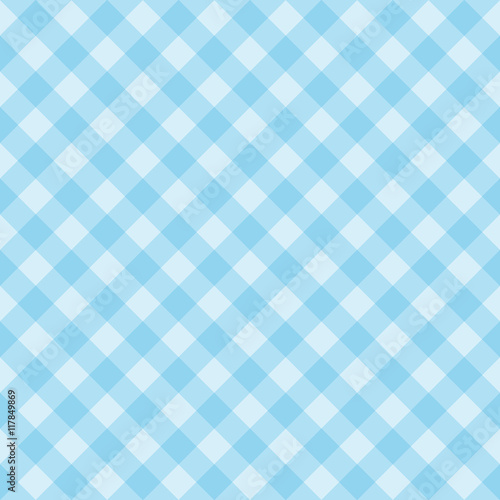 seamless blue checkered pattern