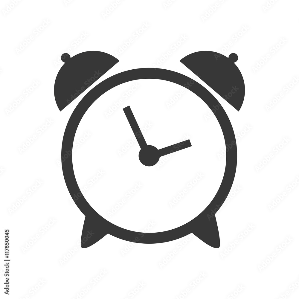 alarm clock traditional time instrument icon. Isolated and flat illustration. Vector graphic alarm clock traditional time instrument icon. Isolated and flat illustration. Vector graphic