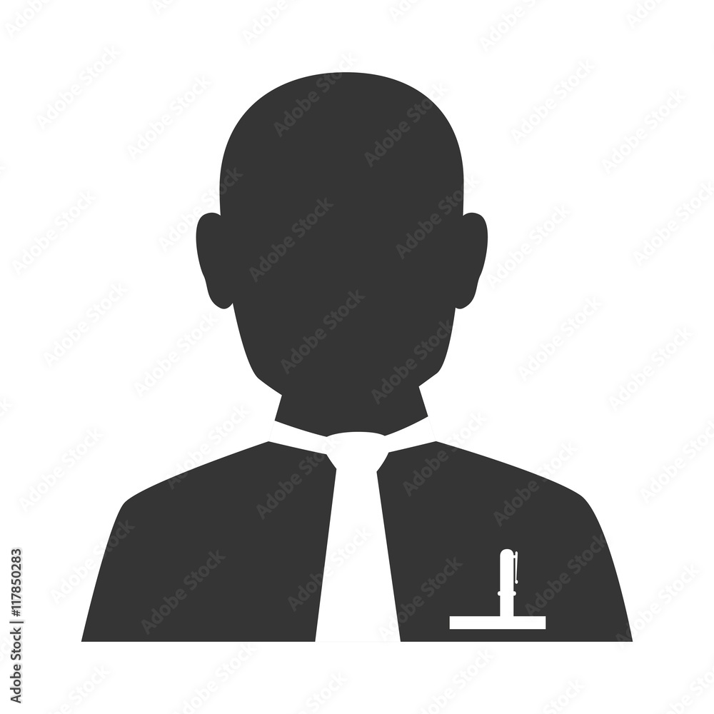Businessman theme design, vector illustration icon. Businessman theme design, vector illustration icon.
