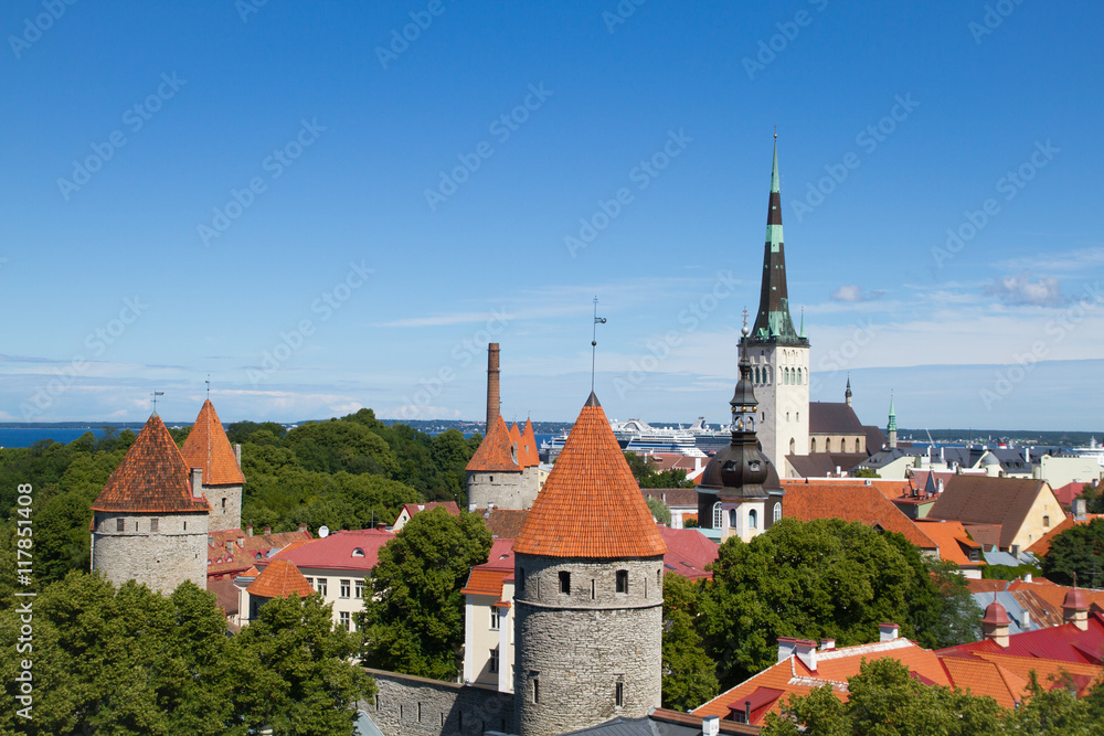  Old city town in Tallinn