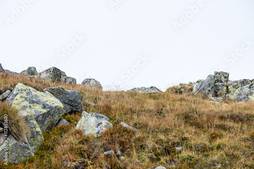 Tatra mountains in Slovakia covered with clouds © Martins Vanags