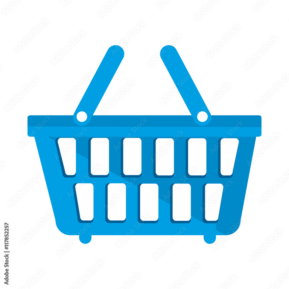 Shopping and commerce isolated icon.