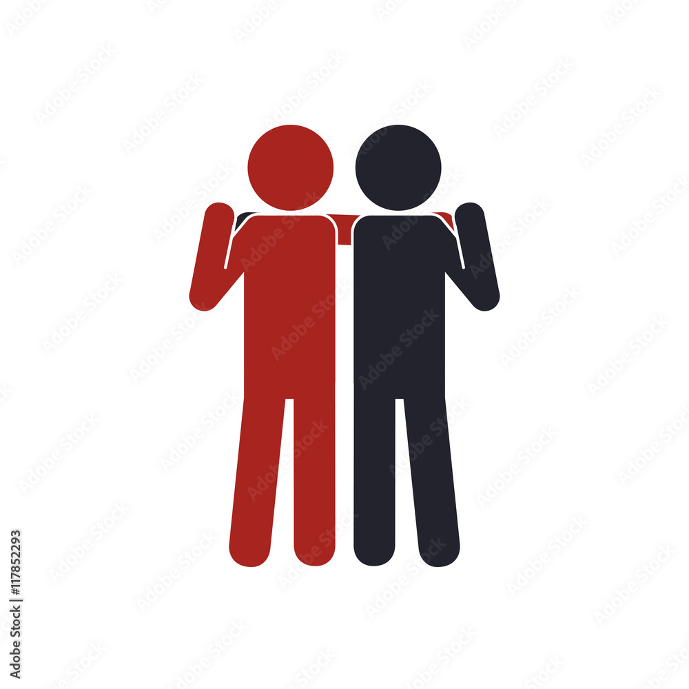 pictogram human help support icon. Isolated and flat illustration. Vector graphic pictogram human help support icon. Isolated and flat illustration. Vector graphic