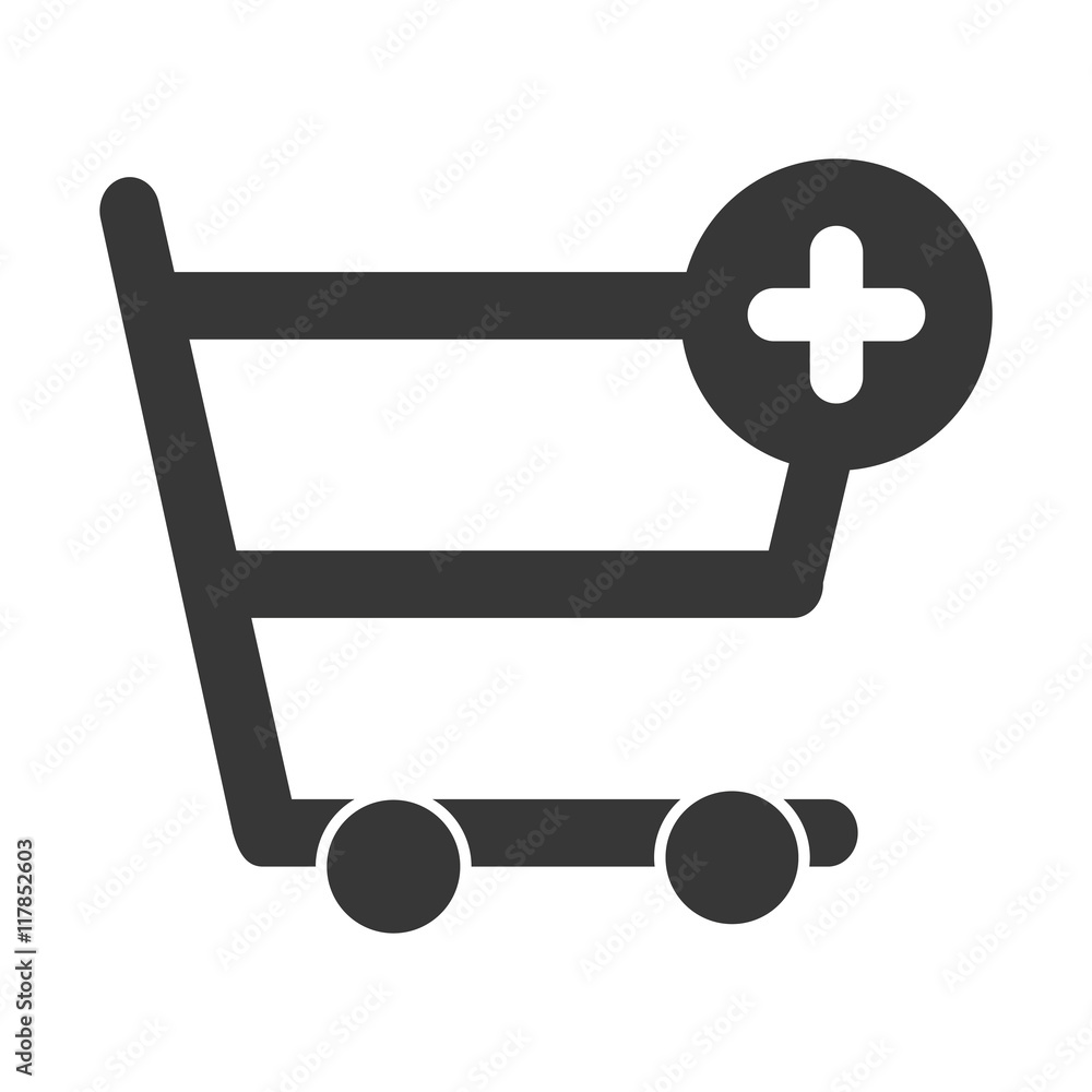 Shopping cart icon vector illustration graphic design Shopping cart icon vector illustration graphic design