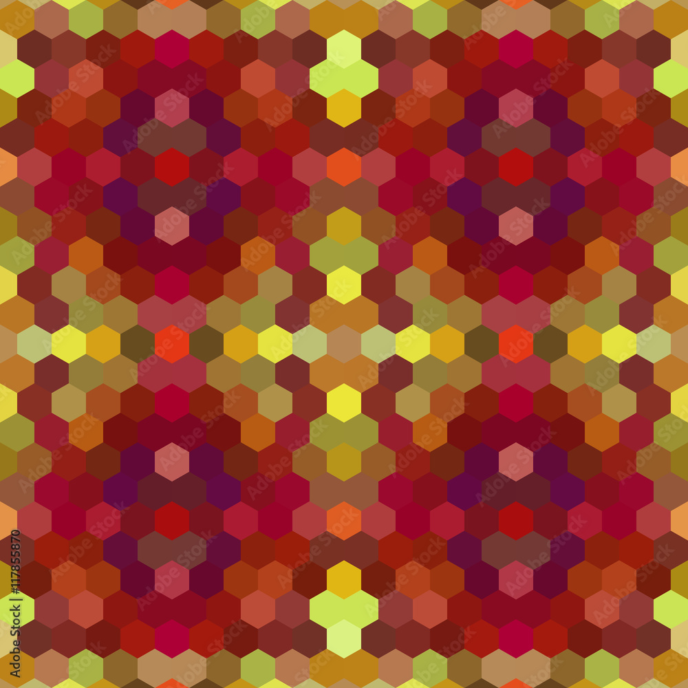 Kaleidoscopic low poly hexagon style vector mosaic background Kaleidoscopic low poly hexagon style vector mosaic background