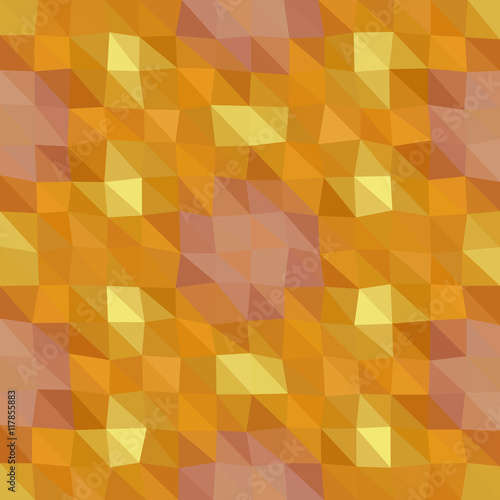 Kaleidoscopic low poly triangle style vector mosaic background