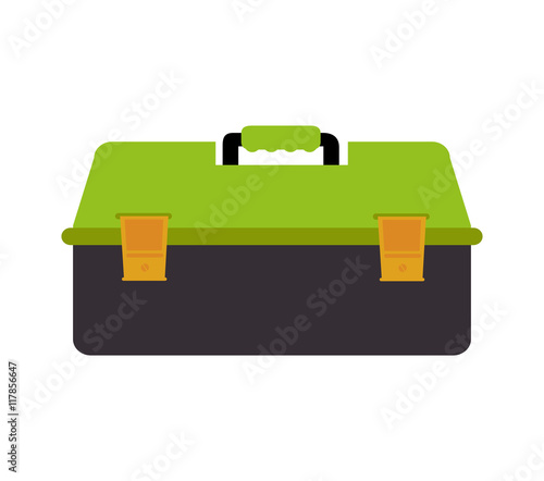 case toolbox repair icon vector illustration