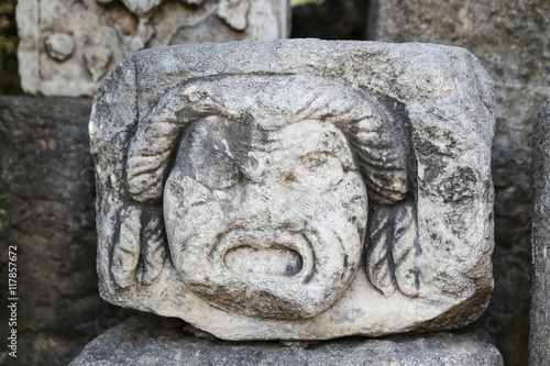 Face Relief in Bodrum Castle