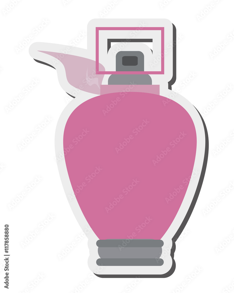flat design perfume bottle icon vector illustration flat design perfume bottle icon vector illustration