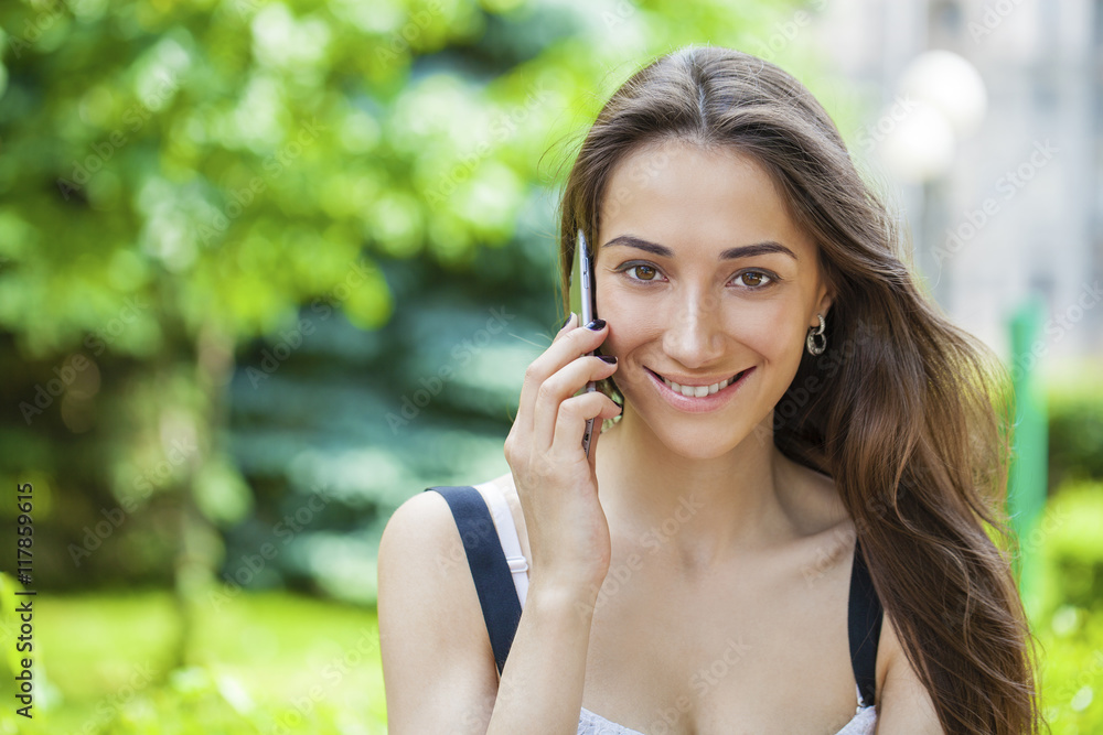 Portrait of beautiful young happy woman Portrait of beautiful young happy woman