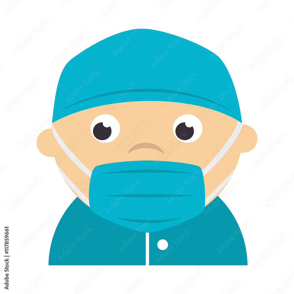 Obraz premium Medical healthcare theme design icon.