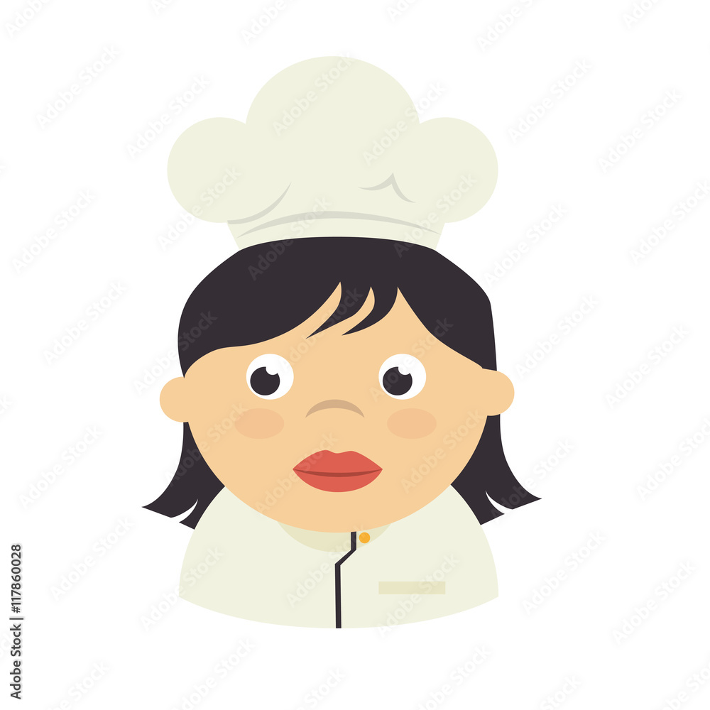 chef cartoon profile icon vector illustration chef cartoon profile icon vector illustration