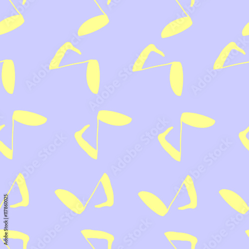 Abstract music seamless pattern background vector illustration for your design