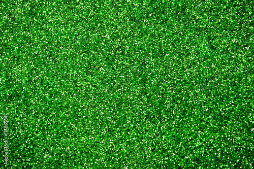 Obraz na płótnie Green glitter background w salonie